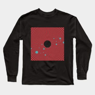 Drifting towards a black hole Long Sleeve T-Shirt